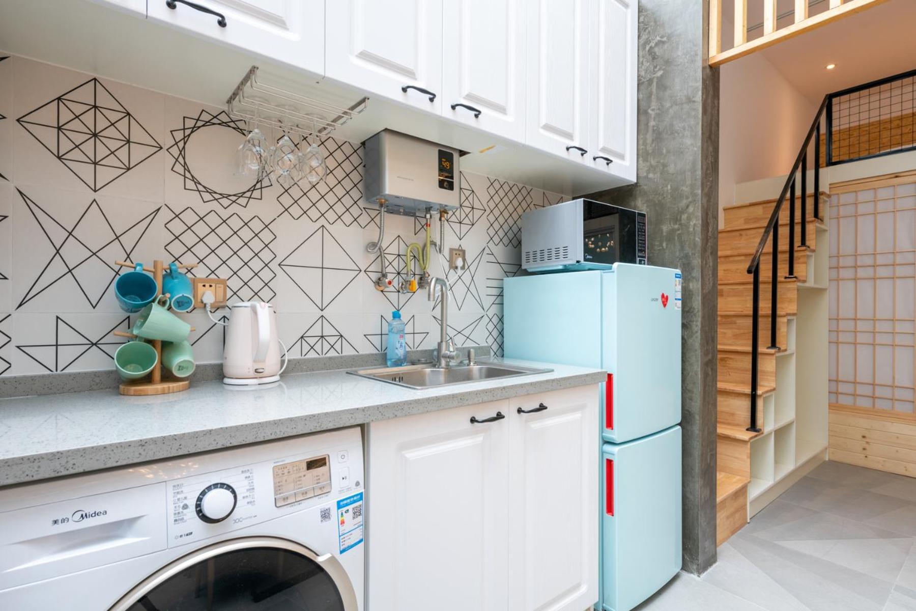 Căn hộ Hills&xing 132 Family With 2 Bedrooms Near Mid Huaihai Rd And Metro Line 1&14